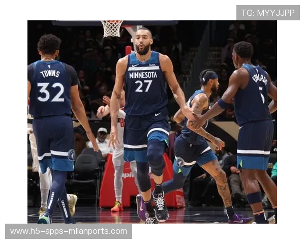 唐斯深攻篮下,森林狼再取分差优势